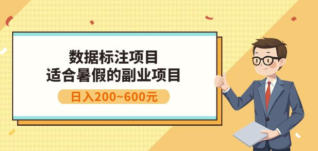 副业赚钱：人工智能数据标注项目，简单易上手，小白也能日入200+-恒创联盟资源网