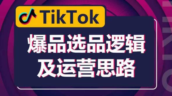 TikTok爆品选品逻辑及运营思路：解决网络环境快速入门TikTok-恒创联盟资源网