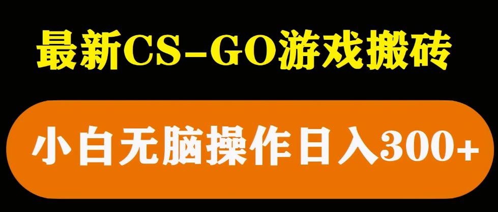 最新csgo游戏搬砖游戏，无需挂机小白无脑也能日入300+-恒创联盟资源网