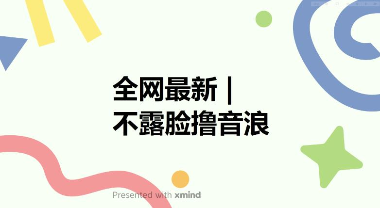 全网最新不露脸撸音浪,跑通自动化成交闭环,实现出单+收徒收益最大化【揭秘】-恒创联盟资源网