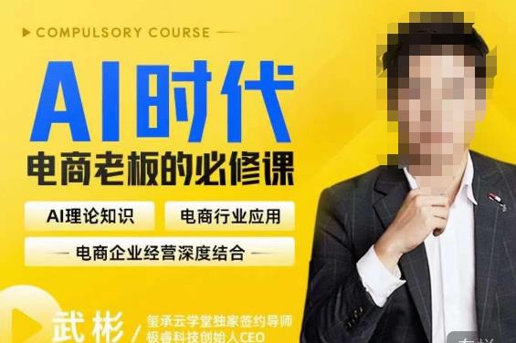 玺承·AI时代,电商老板的必修课,理论+实操+工具,驱动电商销售转化-恒创联盟资源网