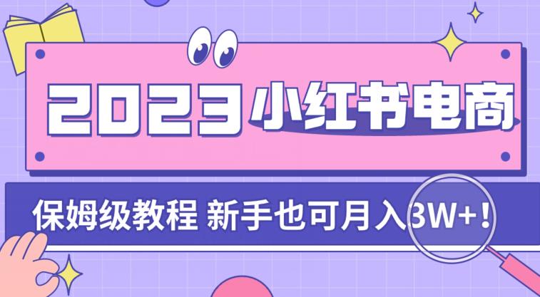 阿本小红书电商陪跑营4.0，带大家从0到1把小红书做起来-恒创联盟资源网