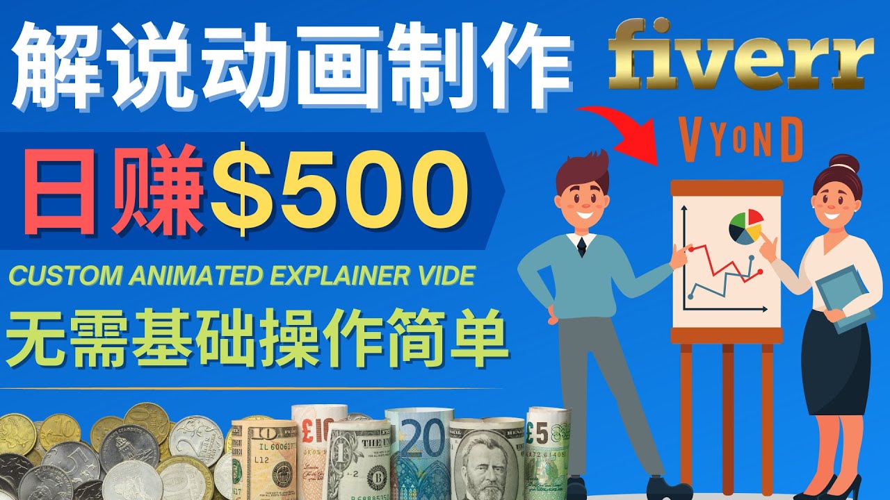 （4286期）制作解说类动画视频（Animated Explainer）日赚500美元以上 – 0基础可操作-恒创联盟资源网