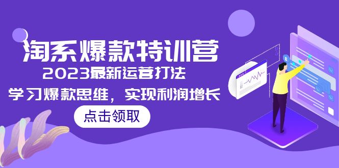 (5121期)2023淘系爆款特训营,2023最新运营打法,学习爆款思维,实现利润增长-恒创联盟资源网