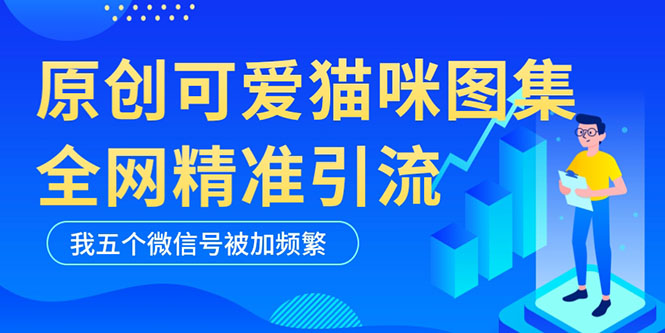 （5498期）黑科技纯原创可爱猫咪图片，全网精准引流，实操5个VX号被加频繁-恒创联盟资源网