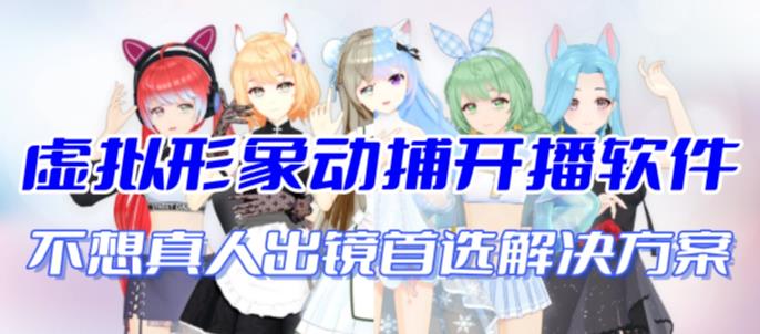 （7050期）首款AI视频动捕虚拟辅助直播产品【不想真人出镜就用虚拟形象替代】-恒创联盟资源网