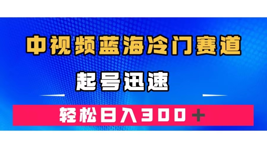 (7449期)中视频蓝海冷门赛道,韩国视频奇闻解说,起号迅速,日入300+-恒创联盟资源网
