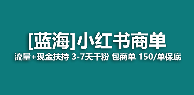 （7602期）【蓝海项目】小红书商单项目，7天就能接广告变现，稳定日入500+保姆级玩法-恒创联盟资源网