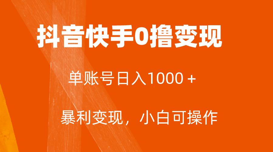 （7993期）全网首发，单账号收益日入1000＋，简单粗暴，保底5元一单，可批量单操作-恒创联盟资源网