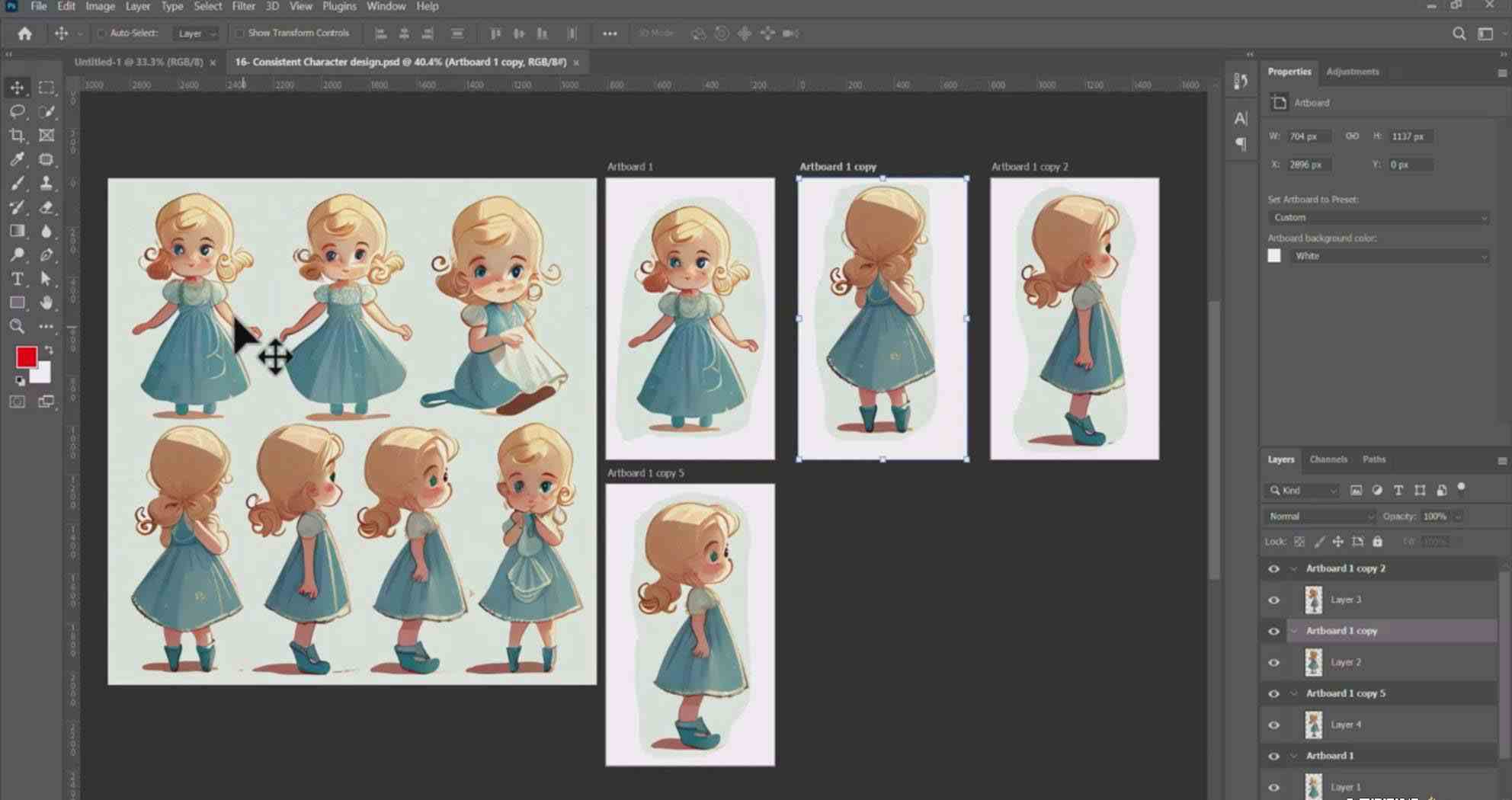 图片[8]-掌握 MidJourney V5 AI + ChatGPT创建一致的角色设计图像-22节课-中英字幕-恒创联盟资源网