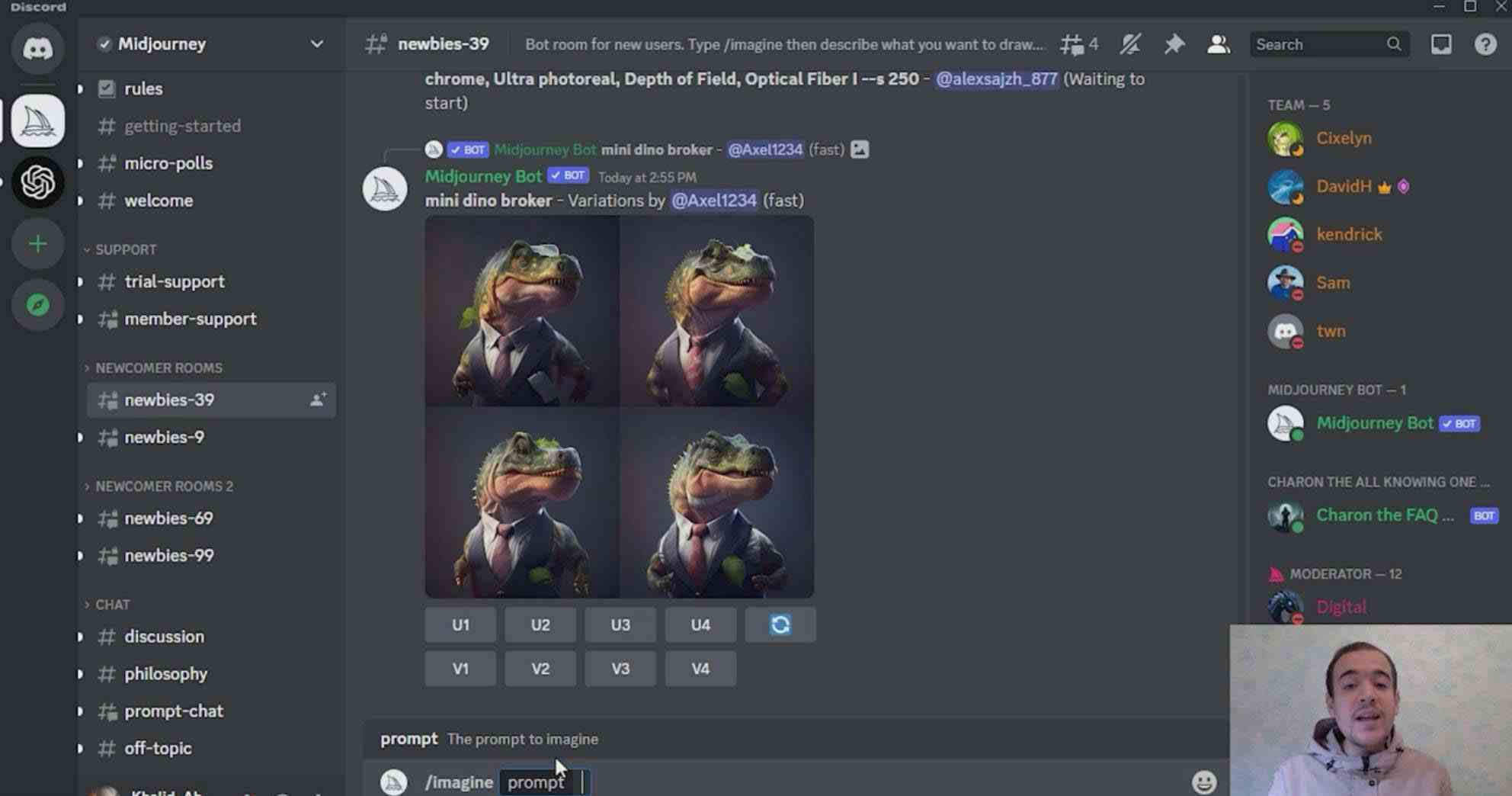 图片[2]-Midjourney精通教程-使用Midjourney AI创建美丽艺术图像-36节课-中英字幕-恒创联盟资源网