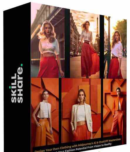 图片[2]-（8956期）利用 Midjourneys Ai 人工智能设计自己的服装AI大师班-10节课-中英字幕-恒创联盟资源网