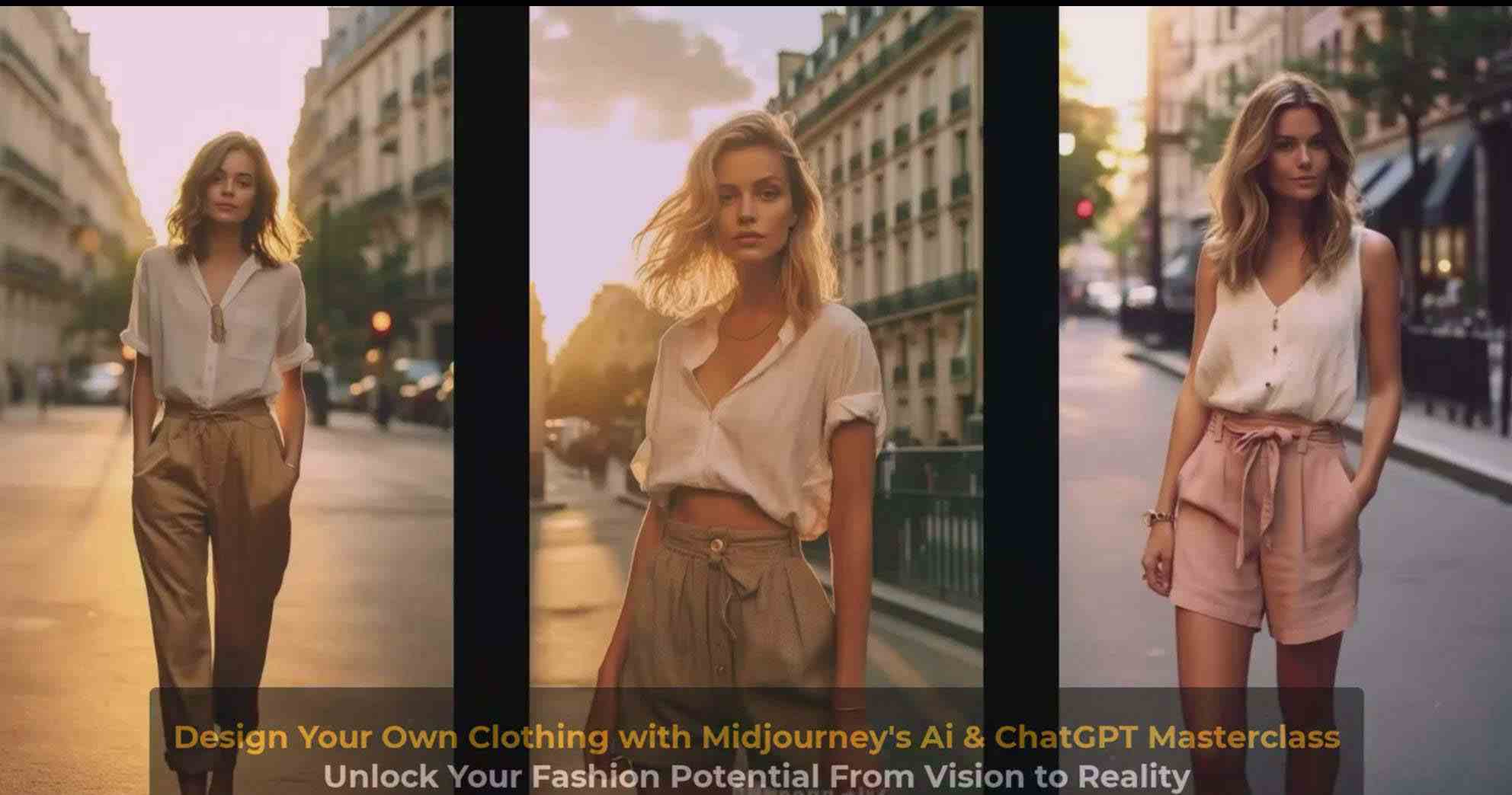 图片[13]-利用 Midjourneys Ai 人工智能设计自己的服装AI大师班-10节课-中英字幕-恒创联盟资源网