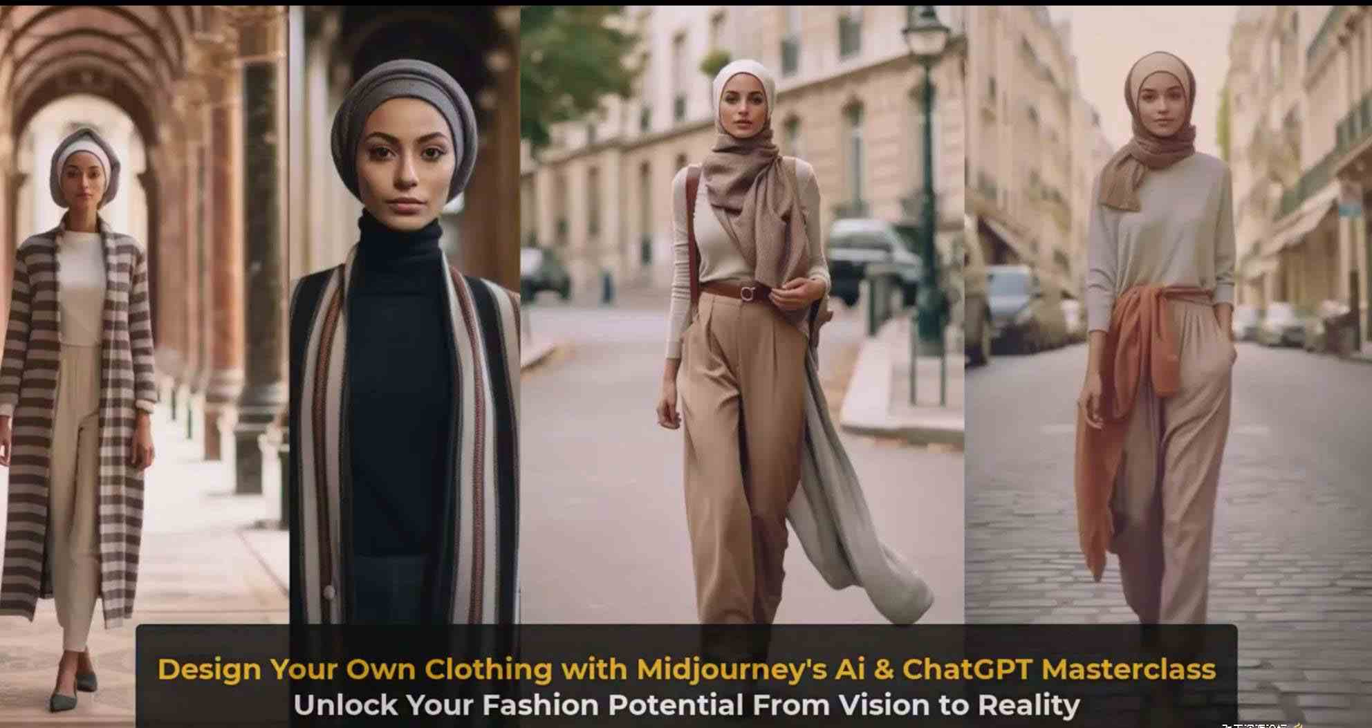 图片[14]-利用 Midjourneys Ai 人工智能设计自己的服装AI大师班-10节课-中英字幕-恒创联盟资源网