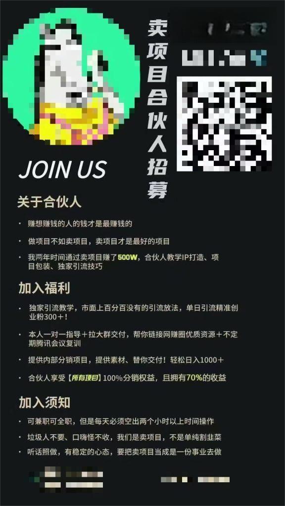 图片[2]-【社群成员专享】卖项目合伙人项目-恒创联盟资源网