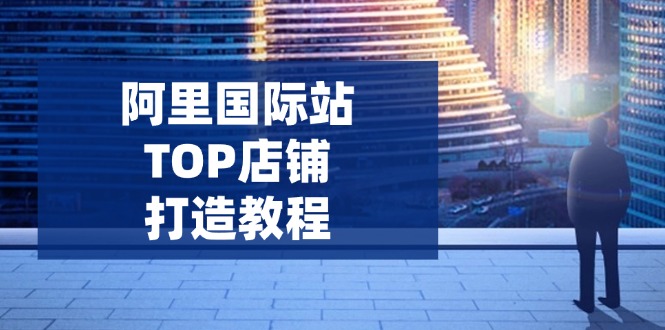 阿里国际站TOP店铺打造教程：涵盖平台到高阶，解决运营难题，提升询盘-恒创联盟资源网