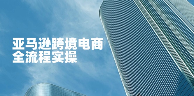 亚马逊跨境电商全流程实操,教你从零开始,掌握店铺运营与广告技巧-恒创联盟资源网