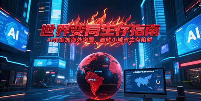 付费文章《世界变局生存指南，AI转型加海外突围，破解小城市生存陷阱》-恒创联盟资源网