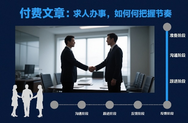 付费文章：求人办事，如何把握节奏-恒创联盟资源网