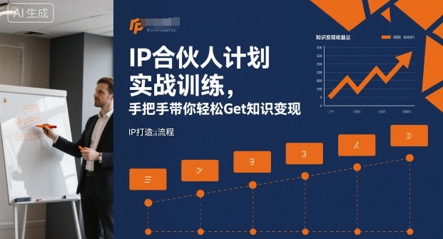 IP合伙人计划实战训练，手把手带你轻松Get知识变现-恒创联盟资源网
