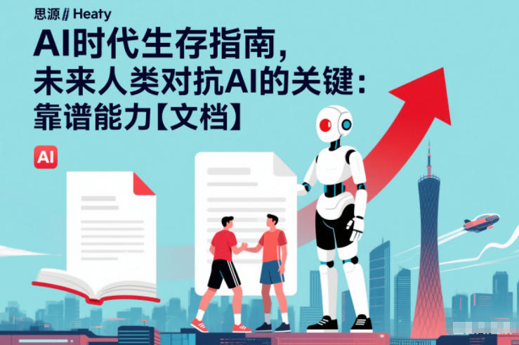 AI时代生存指南，未来人类对抗AI的关键：靠谱能力【文档】-恒创联盟资源网