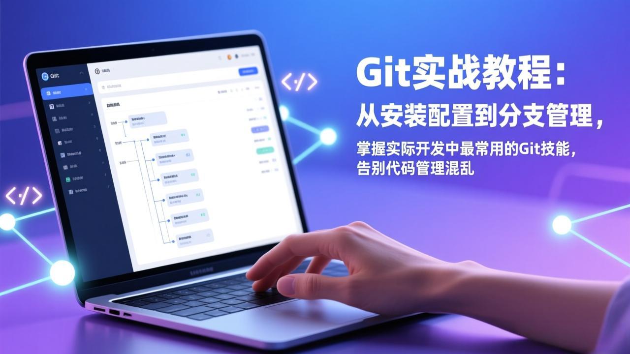 Git实战教程：从安装配置到分支管理，掌握实际开发中最常用的Git技能，告别代码管理混乱-恒创联盟资源网