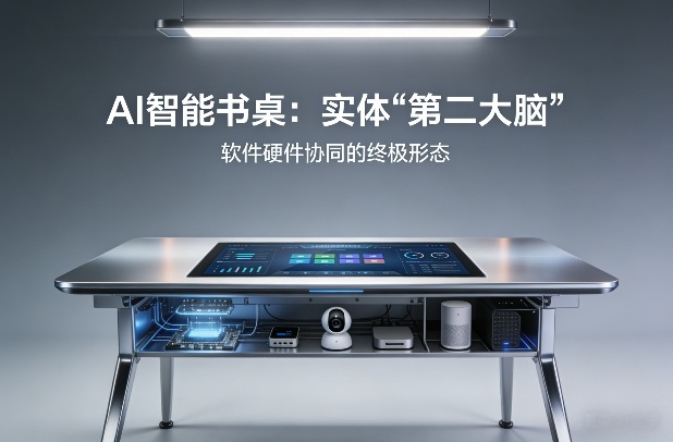 AI智能书桌搭建，构建你的实体“第二大脑”，软件硬件协同的终极形态-恒创联盟资源网