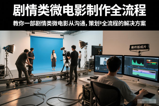 剧情类微电影制作全流程，教你一部剧情类微电影从沟通，策划到拍摄制作全流程的解决方案-恒创联盟资源网