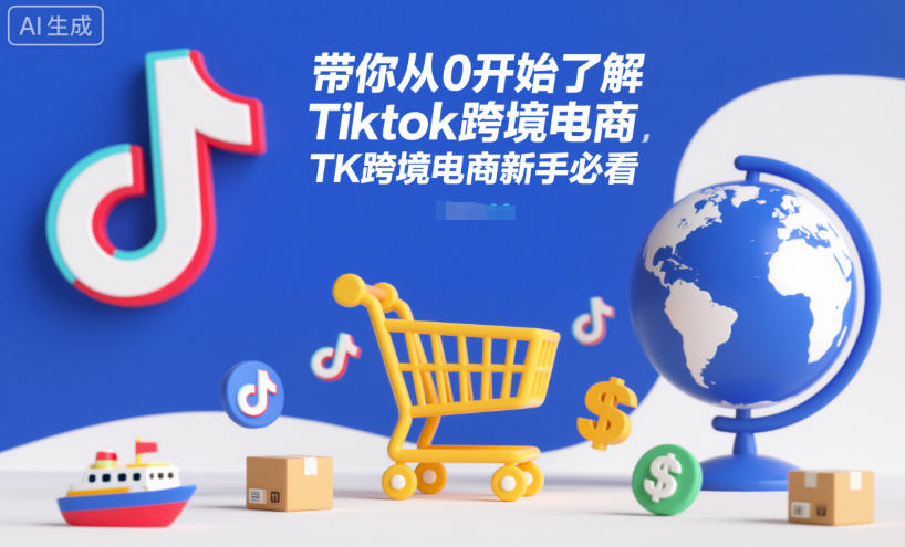 带你从0开始了解Tiktok跨境电商，TK跨境电商新手必看-恒创联盟资源网