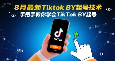 8月最新Tiktok搬运起号技术，手把手教你学会TikTok搬运起号-恒创联盟资源网