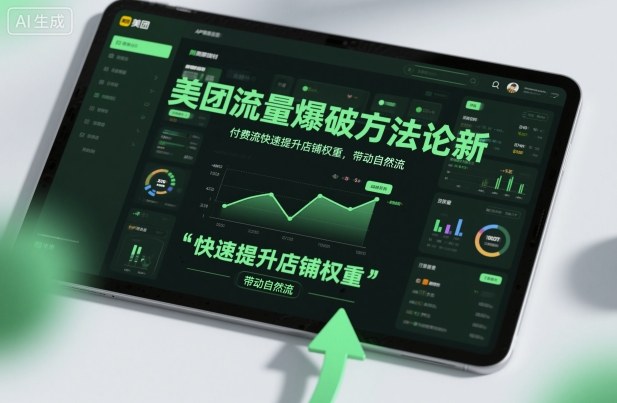 美团流量爆破方法论,付费流快速提升店铺权重,带动自然流-恒创联盟资源网