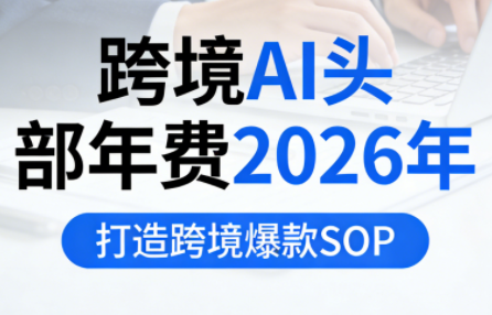 跨境AI头部年费2026年，打造跨境爆款SOP-恒创联盟资源网