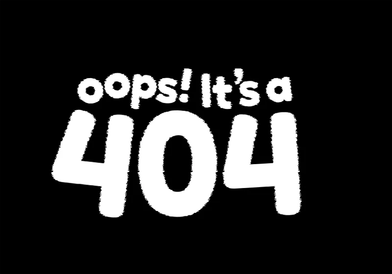 文字抖动动画特效404错误页面HTML源码-恒创联盟资源网