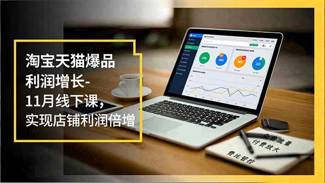 淘宝天猫爆品利润增长-11月线下课,免费流量、付费放大、费比管控,实现店铺利润倍增-恒创联盟资源网