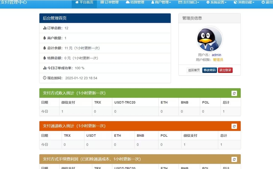 新版2025易支付系统源码epay运营版 轮询/投诉/进件等-恒创联盟资源网