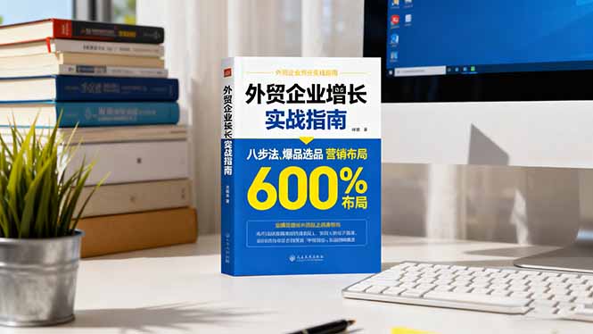 外贸企业增长实战指南,八步法、爆品选品、营销布局,业绩增长300%-恒创联盟资源网
