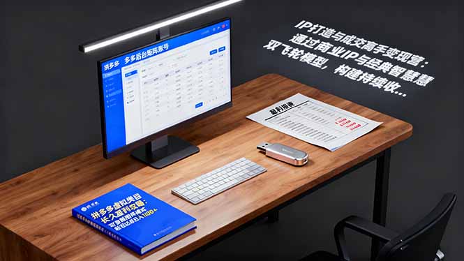 IP打造与成交高手变现营:通过商业IP+经典智慧双飞轮模型 构建持续收钱系统-恒创联盟资源网