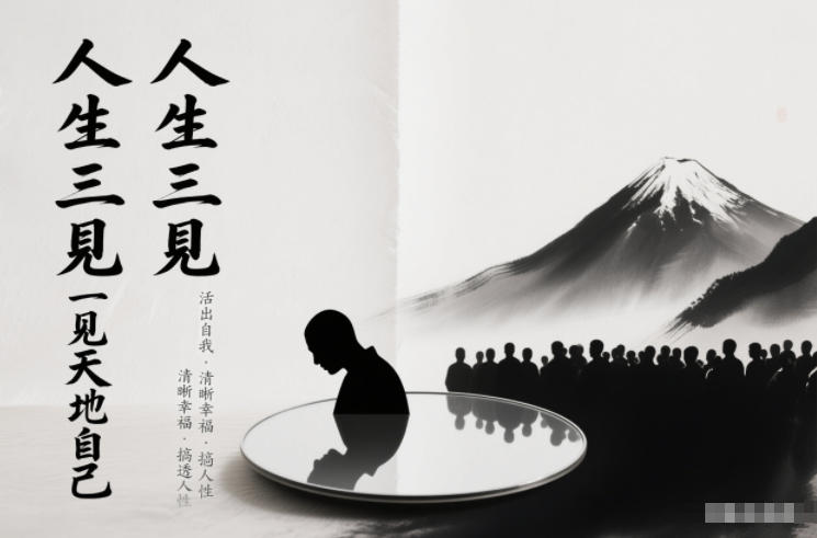 人生三见一见天地见众生见自己，活出自我拥有清晰幸福人生，搞透人性-恒创联盟资源网