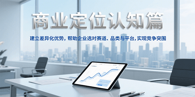 商业定位认知，建立差异化优势，帮助企业选对赛道、品类与平台，实现竞争突围-恒创联盟资源网