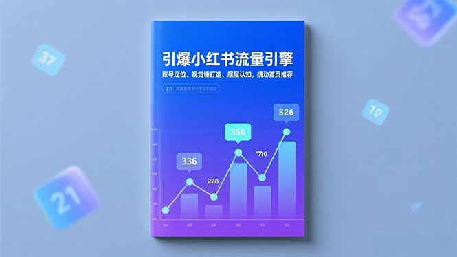 引爆小红书流量引擎，账号定位、视觉锤打造、底层认知，撬动首页推荐-恒创联盟资源网
