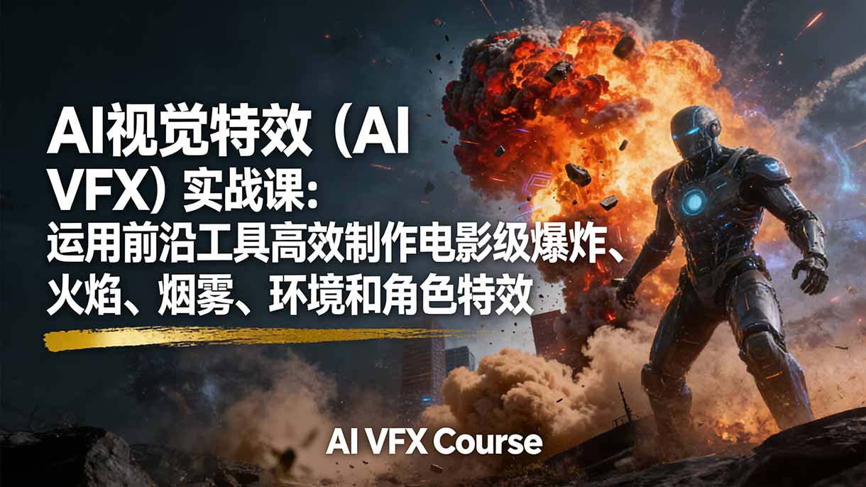 AI视觉特效(AI VFX-恒创联盟资源网