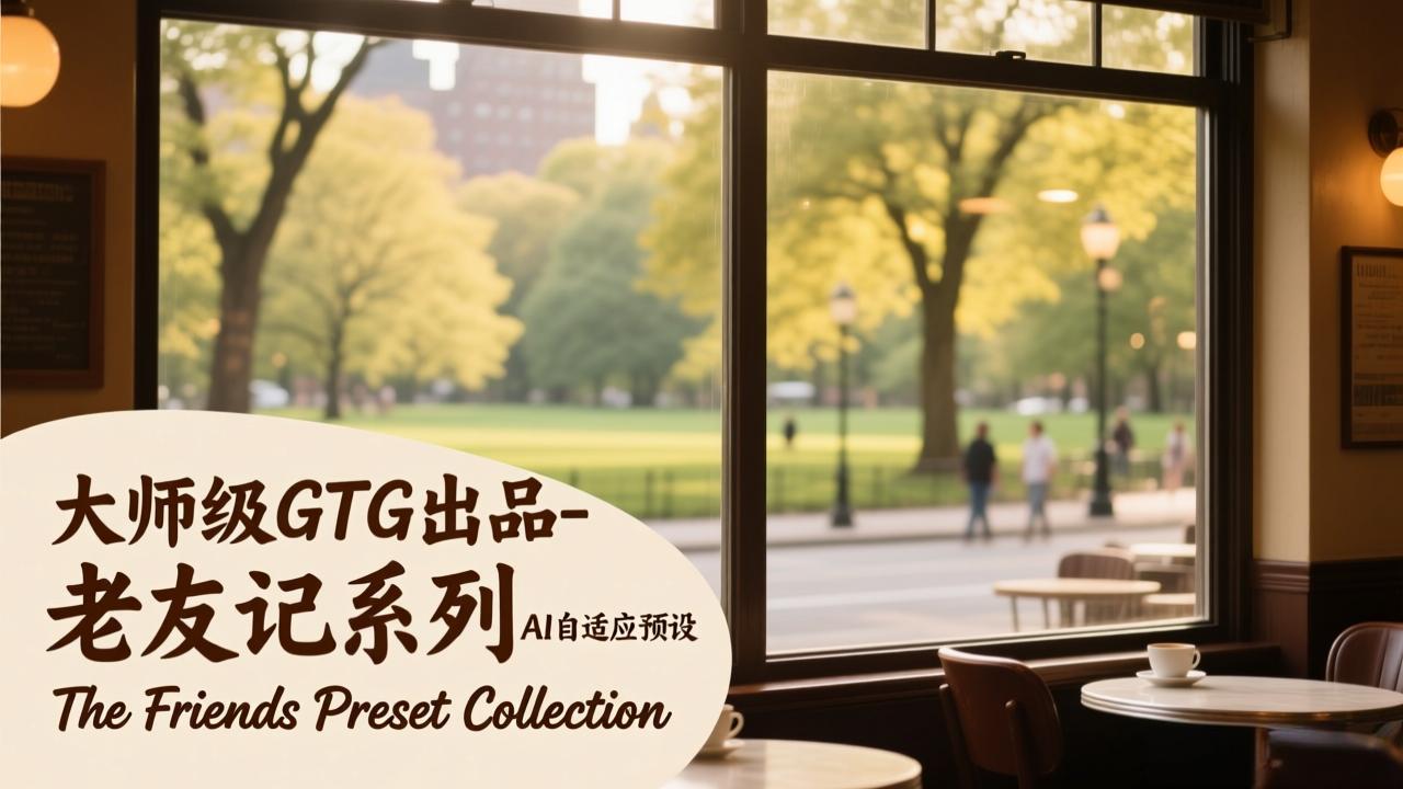 大师级GTG出品-老友记系列AI自适应预设The Friends Preset Collection-恒创联盟资源网